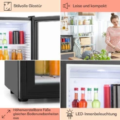 MKS-13 Minibar Mini-Kühlschrank 3 Temperaturen 30L 23 DB Glastür 11 MKS-13 Minibar Mini-Kühlschrank 3 Temperaturen 30L 23 DB Glastür -Outdoor Grills Store 10005440 DE 0005 usp