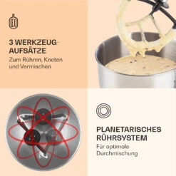 Bella Küchenmaschine 2000 W / 2,7 PS 5 Ltr Edelstahl BPA-frei 9 Bella Küchenmaschine 2000 W / 2,7 PS 5 Ltr Edelstahl BPA-frei -Outdoor Grills Store 10008233 de 0004 logo