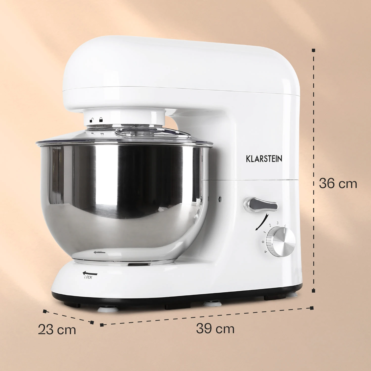 Bella Küchenmaschine 2000 W / 2,7 PS 5 Ltr Edelstahl BPA-frei 6 Bella Küchenmaschine 2000 W / 2,7 PS 5 Ltr Edelstahl BPA-frei – Bild 6
