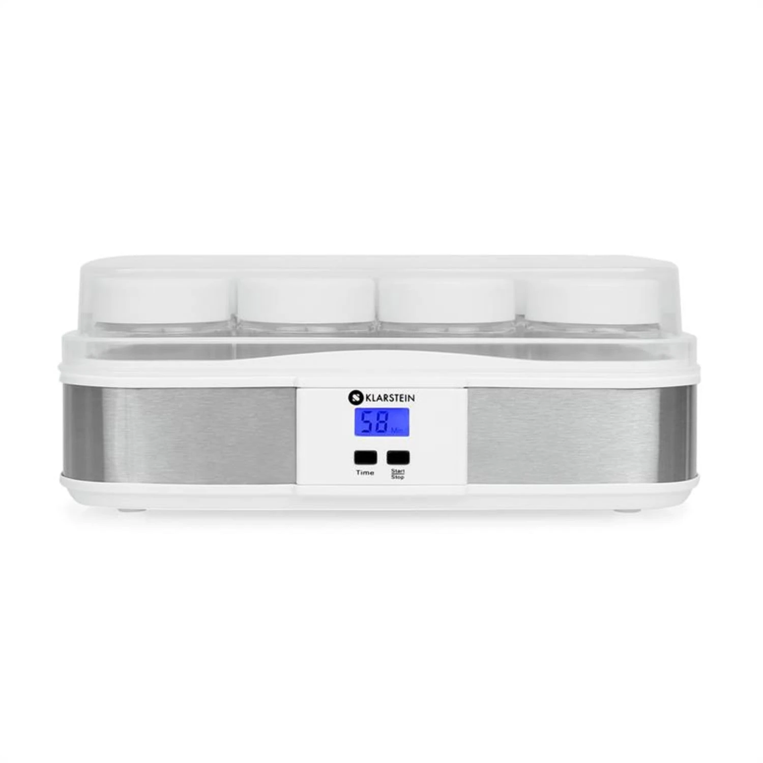 Gaia Joghurtmaker 12 Gläser A 150 Ml Timer Edelstahl 3 Gaia Joghurtmaker 12 Gläser A 150 Ml Timer Edelstahl – Bild 3