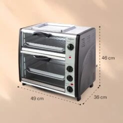 All-You-Can-Eat Doppel-Backofen Grillplatte 42 Liter 2350 Watt -Outdoor Grills Store 10026452 yy 0005 logo