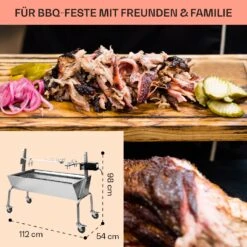 Sauenland Spanferkelgrill Mit Elektromotor Drehspieß 11 Sauenland Spanferkelgrill Mit Elektromotor Drehspieß -Outdoor Grills Store 10026798 de 0006 usp