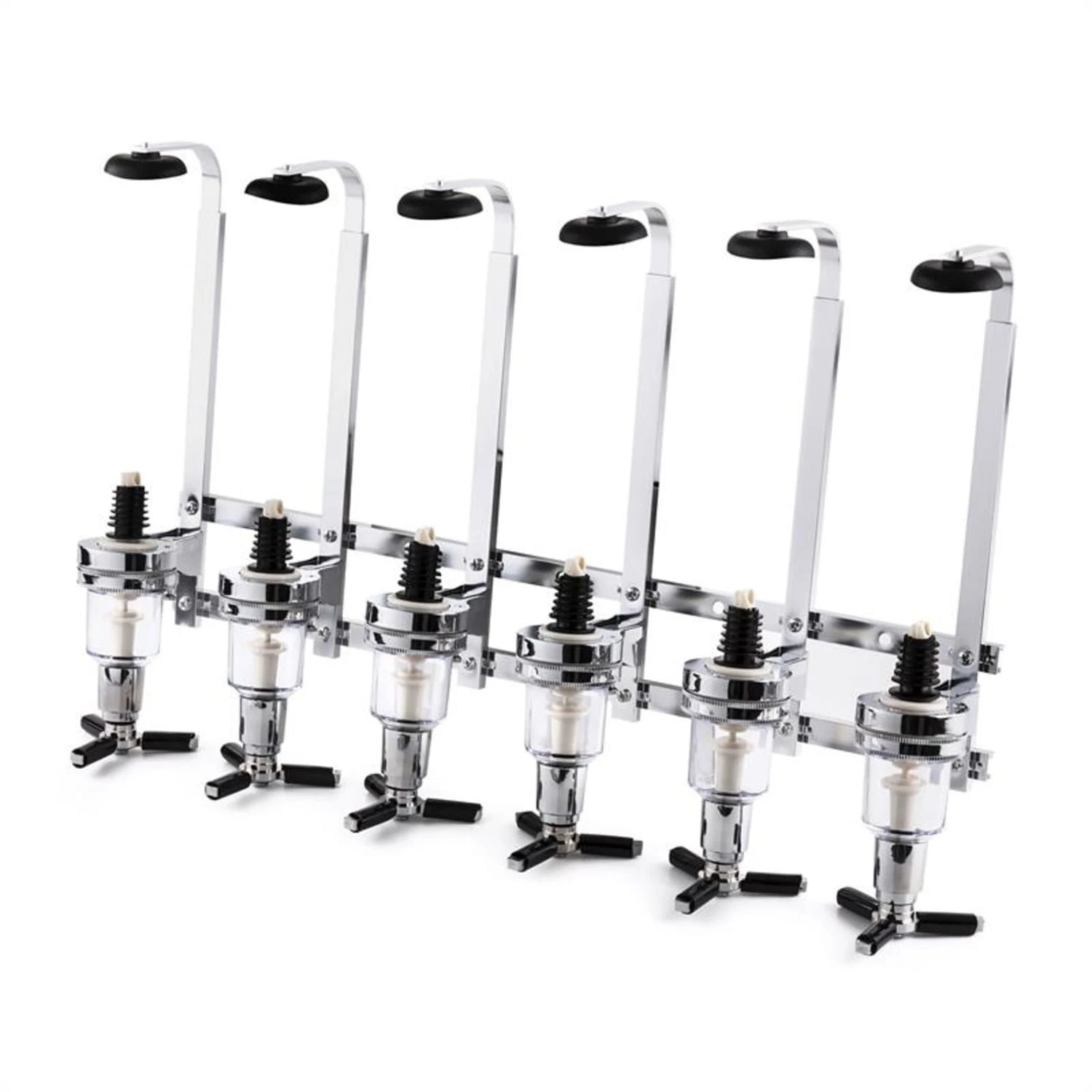 Hazlehov Sixtett 6-fach Getränkespender Dosierer Wandmontage 6 Hazlehov Sixtett 6-fach Getränkespender Dosierer Wandmontage – Bild 6