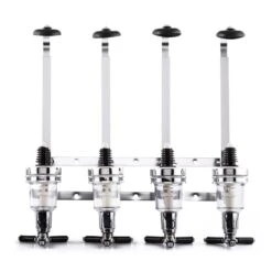 Hazlehov Quartett 4-fach Getränkespender Dosierer Wandmontage -Outdoor Grills Store 10026800 yy 0003 titel oneConcept Hazlehov Quartett Getraenkespender