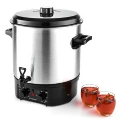 Biggie Einkochautomat Edelstahl 27 Liter 2000W Timer -Outdoor Grills Store 10027587 yy 0008 titel Klarstein Biggie Einkochautomat