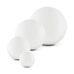 Shineball L Kugelleuchte Außenleuchte Gartenlampe 40cm Weiß -Outdoor Grills Store 10027665 yy 0005 titel set Lightcraft Shineball L Kugelleuchte