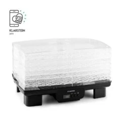 Bananarama Dörrautomat Schwarz 550W Trockner Dehydrator 6 Etagen -Outdoor Grills Store 10027831 yy 0003 logo Klarstein Bananarama Doerrautomat schwarz