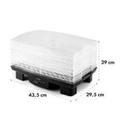 Bananarama Dörrautomat Schwarz 550W Trockner Dehydrator 6 Etagen -Outdoor Grills Store 10027831 yy 0009 detail Klarstein Bananarama Doerrautomat schwarz reedit