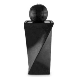 Schönbrunn Springbrunnen Kugelbrunnen Solar 200 L/h LED Basalt 7 Schönbrunn Springbrunnen Kugelbrunnen Solar 200 L/h LED Basalt -Outdoor Grills Store 10027997 yy 0003 titel Duramaxx Schoenbrunn Solar Springbrunnen