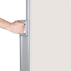 Bari 316 Seitenmarkise Seitenrollo 300x160cm Aluminium Creme -Outdoor Grills Store 10028013 yy 0004 titel Blumfeldt Bari 316 Seitenmarkise