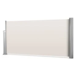 Bari 316 Seitenmarkise Seitenrollo 300x160cm Aluminium Creme -Outdoor Grills Store 10028013 yy 0008 titel Blumfeldt Bari 316 Seitenmarkise