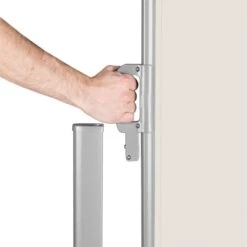 Bari 320 Seitenmarkise Seitenrollo 300x200cm Aluminium Creme -Outdoor Grills Store 10028019 yy 0005 titel Blumfeldt Bari 320 Seitenmarkise