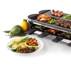 Tenderloin 50/50 Raclette-Grill 1200W 8 Personen Naturstein & Grill 10 Tenderloin 50/50 Raclette-Grill 1200W 8 Personen Naturstein & Grill -Outdoor Grills Store 10028578 yy 0006 logo 06 Klarstein Tenderloin Raclette Grill