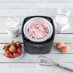 Creamberry Eiscremebereiter Flaschenkühler Frozen Yogurt Maschine 1,5l -Outdoor Grills Store 10028924 yy 0005 ambient Klarstein Creamberry Eisbereiter reedit