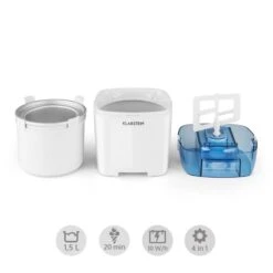 Creamberry Eiscremebereiter Flaschenkühler Frozen Yogurt 1,5l Weiß -Outdoor Grills Store 10028925 yy 0003 logo Klarstein Creamberry Eisbereiter reedit