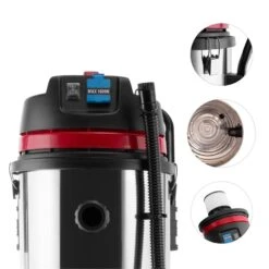 Reinraum Nass-Trocken-Sauger Industriesauger 2000W HEPA 60l Steckdose -Outdoor Grills Store 10029117 yy 0005 detail Klarstein Reinraum Industriesauger