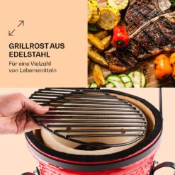 Princesize Kamado-Grill Keramikgrill Edelstahl-Grillrost Smoker BBQ -Outdoor Grills Store 10029124 de 0003 logo
