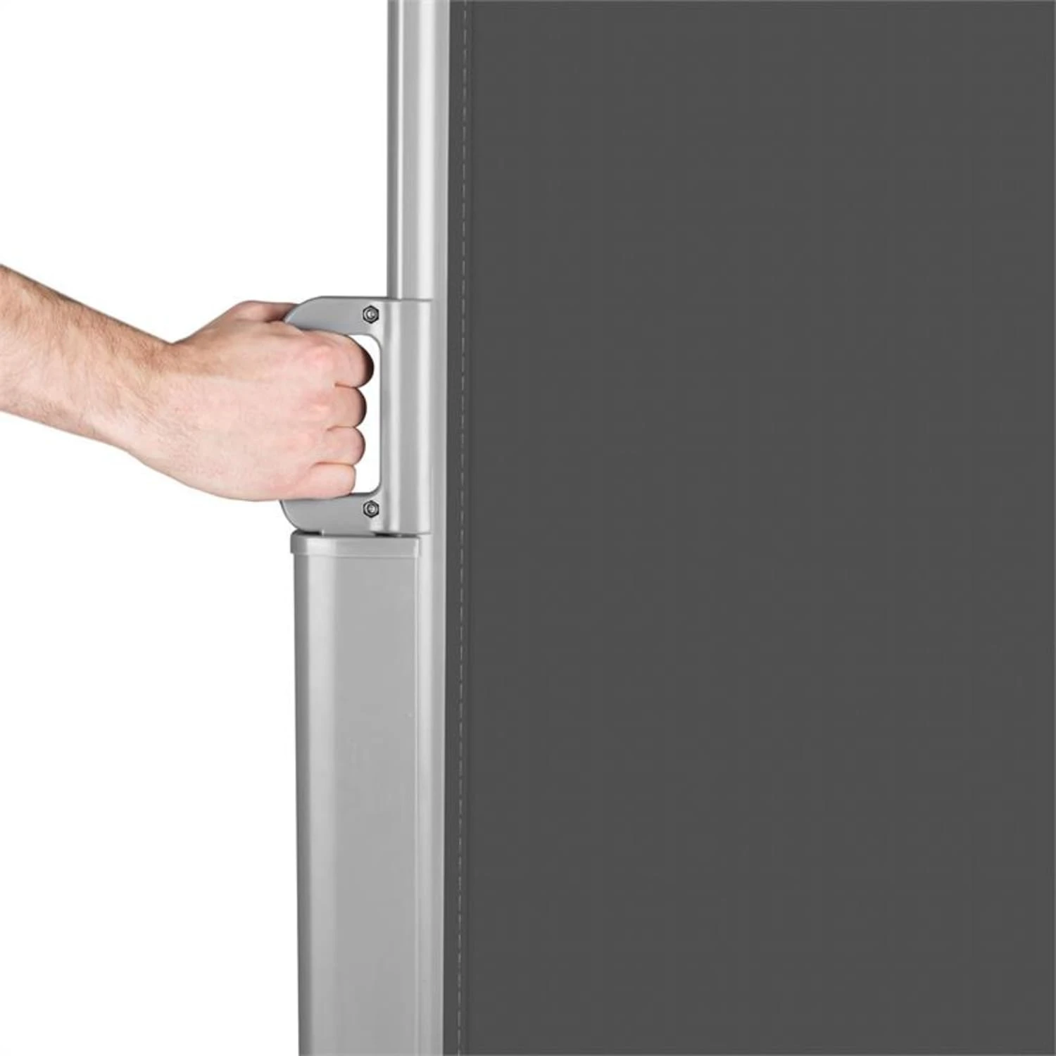 Bari Doppio 616 Doppel-Seitenmarkise 6x1,6m Aluminium Anthrazit 5 Bari Doppio 616 Doppel-Seitenmarkise 6x1,6m Aluminium Anthrazit – Bild 5