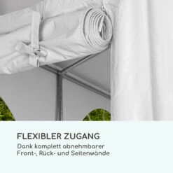 Sommerfest 4x6m 500 G/m² Partyzelt Festzelt PVC Wasserdicht Feuerfest -Outdoor Grills Store 10029435 de 0007 logo