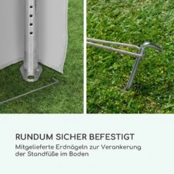 Sommerfest 4x6m 500 G/m² Partyzelt Festzelt PVC Wasserdicht Feuerfest -Outdoor Grills Store 10029435 de 0009 logo