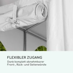 Sommerfest 4x8m 500 G/m² Partyzelt Festzelt PVC Wasserdicht Feuerfest -Outdoor Grills Store 10029437 de 0007 logo