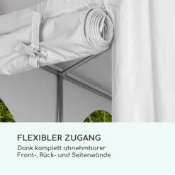 Sommerfest 6x12m 500 G/m² Partyzelt Festzelt PVC Wasserdicht Verzinkt -Outdoor Grills Store 10029443 de 0007 logo