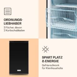 Garfield XL Gefrierschrank 4-Sterne 69L 80W Betriebsgeräusch: 41 DB -Outdoor Grills Store 10029788 de 0003 logo