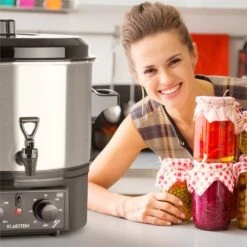 Biggie Small Einkochvollautomat Einkochtopf 16 Liter 2000 W Edelstahl -Outdoor Grills Store 10029824 yy 0006 ambient Klarstein Einkauchautomat