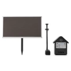 Wasserwerk 250 Wasserpumpe Solar Springbrunnen 250 L/h LED Akku -Outdoor Grills Store 10029901 yy 0004 front Blumfeldt Wasserwerk 250 Solar Springbrunnen LED