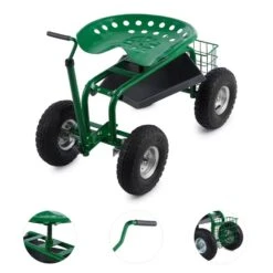 Waldbeck Park Ranger Gartensitz 130 Kg Fahrbar Ablage Stahl Grün 10 Waldbeck Park Ranger Gartensitz 130 Kg Fahrbar Ablage Stahl Grün -Outdoor Grills Store 10030404 yy 0005 detail Waldbeck four wheel garden seat