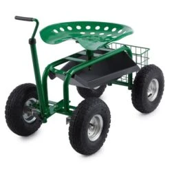 Waldbeck Park Ranger Gartensitz 130 Kg Fahrbar Ablage Stahl Grün 11 Waldbeck Park Ranger Gartensitz 130 Kg Fahrbar Ablage Stahl Grün -Outdoor Grills Store 10030404 yy 0006 front Waldbeck four wheel garden seat