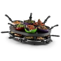 Woklette Tischgrill Raclette Wokset 1200 W 8 Personen Antihaft 9 Woklette Tischgrill Raclette Wokset 1200 W 8 Personen Antihaft -Outdoor Grills Store 10030539 yy 0005 front oneConcept Woklette Tischgrill Raclette Wok 1200W