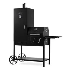 Fleischbrocken Holzkohlegrill Smoker Räucherofen BBQ-Grill Schwarz -Outdoor Grills Store 10030554 yy 0006 titel Professional charcoal grill and smoker
