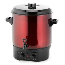 Biggie Einkochautomat Edelstahl 27 Liter 2000W Timer Rot 7 Biggie Einkochautomat Edelstahl 27 Liter 2000W Timer Rot -Outdoor Grills Store 10030585 yy 0004 front Klarstein Biggie Einkochautomat 27 Liter rot