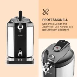 Skal Bierzapfanlage Bierkühler 5l Fässer CO2 Edelstahl -Outdoor Grills Store 10030663 de 0003 logo