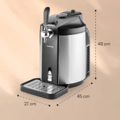 Skal Bierzapfanlage Bierkühler 5l Fässer CO2 Edelstahl -Outdoor Grills Store 10030663 yy 0007 logo