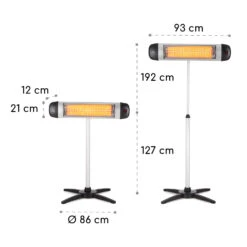 Rising Sun Infrarot-Heizstrahler 3 Leistungsstufen 850/1650/2500W IP34 22 Rising Sun Infrarot-Heizstrahler 3 Leistungsstufen 850/1650/2500W IP34 -Outdoor Grills Store 10031346 yy 0011 logo