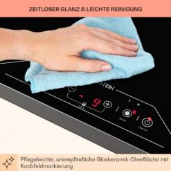 Deejay Freizonen-Induktionskochfeld 3500 W Glaskeramik Touch Schwarz -Outdoor Grills Store 10031633 de 0008 usp