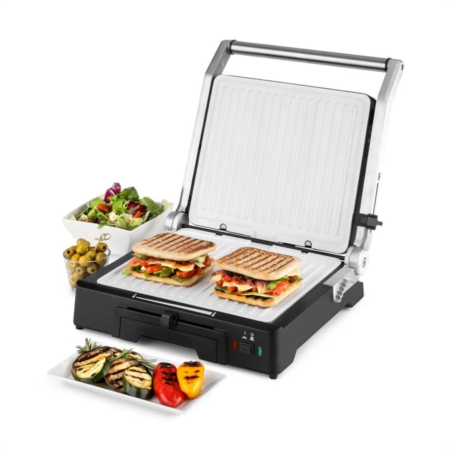 Burgermeister 3-in-1 Kontaktgrill Tischgrill Paninimaker 2000W 6 Burgermeister 3-in-1 Kontaktgrill Tischgrill Paninimaker 2000W – Bild 6