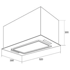 HEKTOR Dunstabzugshaube Beleuchtung Aluminium-Filter Timer 18 HEKTOR Dunstabzugshaube Beleuchtung Aluminium-Filter Timer -Outdoor Grills Store 10031695 yy 0009 dimensions