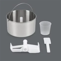 Vanilly Sky Family Eiscremebereiter Frozen Yoghurt 250W 2,5l Schwarz -Outdoor Grills Store 10031848 yy 0007 detail Klarstein Vanilly Sky Family Eiscremebereiter schwarz