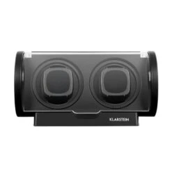 Lugano Uhrenbeweger Kunststoff 2 Uhren 4 Modi Schwarz -Outdoor Grills Store 10032007 yy 0003 front Klarstein Lugano Uhrenbeweger schwarz