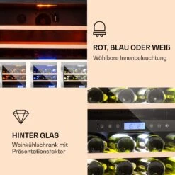 Vinovilla 43 Built-In Duo Weinkühlschrank 2 Zonen 129l 43 Fl Glastür -Outdoor Grills Store 10032031 de 0003 logo