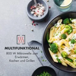 Fine Dinesty 2-in-1-Mikrowelle: 23l 800W / Grill: 1000W Blau -Outdoor Grills Store 10032201 de 0004 logo
