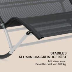 The Big Easy Schwingliege Silber, Wetterfest 350 Kg Max. UV- Schutz -Outdoor Grills Store 10032241 de 0008 logo