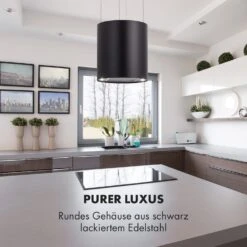 Barett Inselabzugshaube Ø35cm Umluft 558 M³/h LED Aktivkohlefilter -Outdoor Grills Store 10032303 de 0004 logo