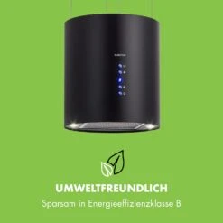 Barett Inselabzugshaube Ø35cm Umluft 558 M³/h LED Aktivkohlefilter -Outdoor Grills Store 10032303 de 0006 logo
