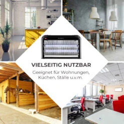 Mosquito Ex 5000 Insektenvernichter 38W UV-Licht 150m² Schwarz -Outdoor Grills Store 10032467 de 0004 logo