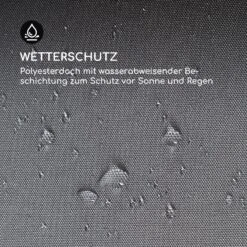 Steakhouse Grilldach 220x215x140cm PE 180 G/m² Flammhemmend Stahl Grau 16 Steakhouse Grilldach 220x215x140cm PE 180 G/m² Flammhemmend Stahl Grau -Outdoor Grills Store 10032523 de 0006 logo
