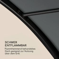 Steakhouse Grilldach 220x215x140cm PE 180 G/m² Flammhemmend Stahl Grau 19 Steakhouse Grilldach 220x215x140cm PE 180 G/m² Flammhemmend Stahl Grau -Outdoor Grills Store 10032523 de 0009 logo